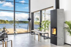 Calor Hexa siltumu akumulējošais kamīns