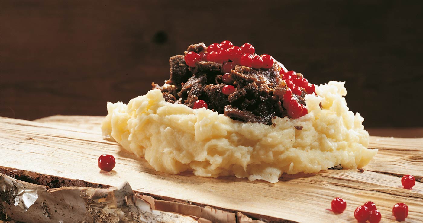 Aļņa gaļas sacepums
